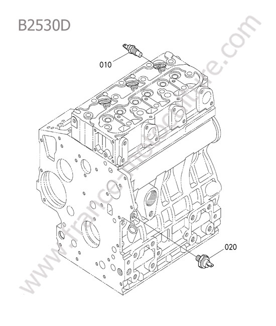 Mano contact KUBOTA B2530