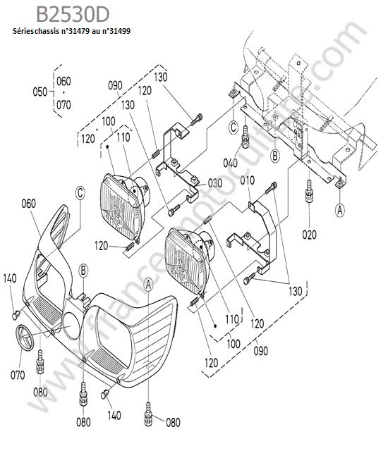 Phare 2 KUBOTA B2530