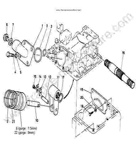 KUBOTA - B5100 : Piston hydraulique