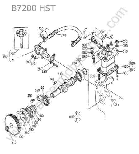 KUBOTA - B7200 : Pompe injection