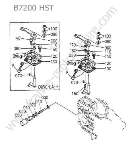 KUBOTA - B7200 : Plaque regulateur