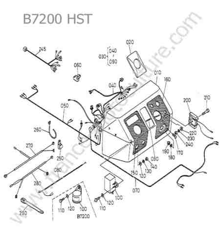 KUBOTA - B7200 : Faisceau / regulateur