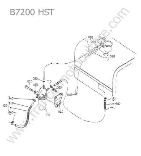 KUBOTA - B7200 : Filtre carburant