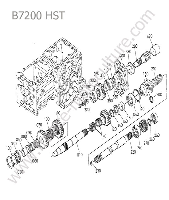 Prise force KUBOTA B7200