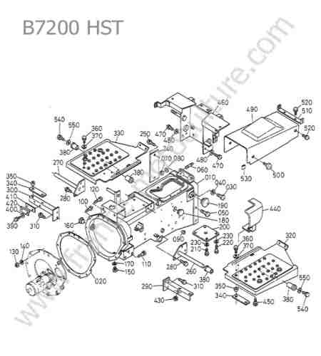 KUBOTA - B7200 : Carter embrayage