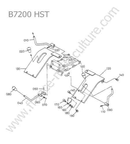 KUBOTA - B7200 : Levier