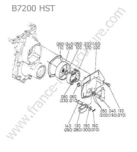 KUBOTA - B7200 : Frein
