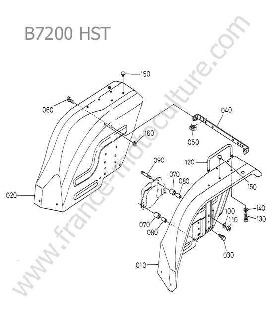 Aile KUBOTA B7200