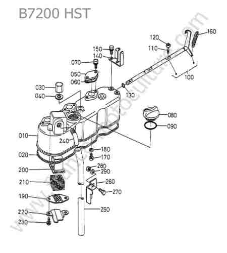 KUBOTA - B7200 : Couvre culasse