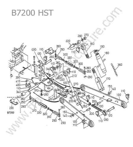KUBOTA - B7200 : Attelage 3 points