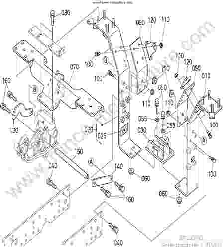 KUBOTA - BX2350 : Support tirant