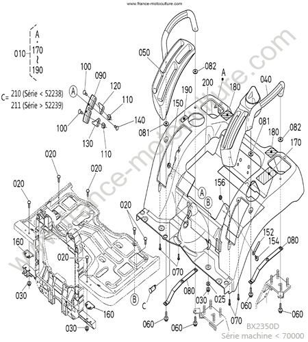 Aile KUBOTA BX2350