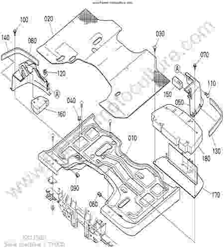 KUBOTA - BX2350 : Marchepied