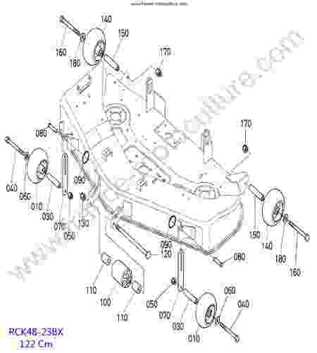 KUBOTA - BX2350 : RCK48 - Roues