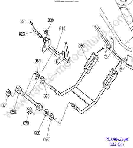 KUBOTA - BX2350 : RCK48 - Relevage
