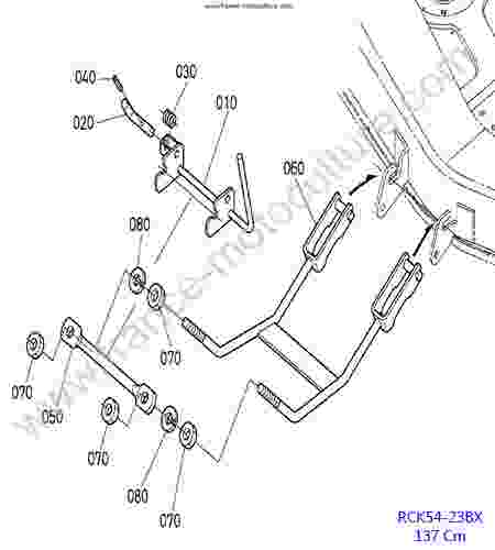 KUBOTA - BX2350 : RCK54 - Relevage