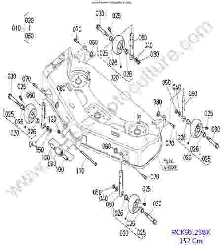KUBOTA - BX2350 : RCK60 - Roues