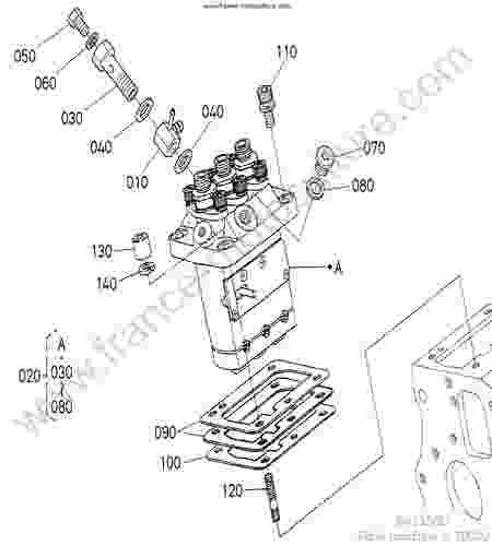 KUBOTA - BX2350 : Pompe injection