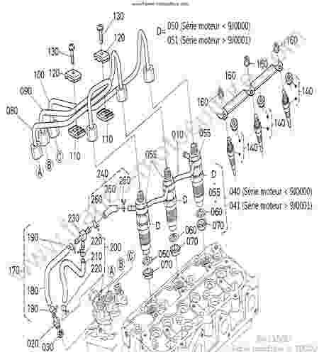 KUBOTA - BX2350 : Injecteurs / bougies