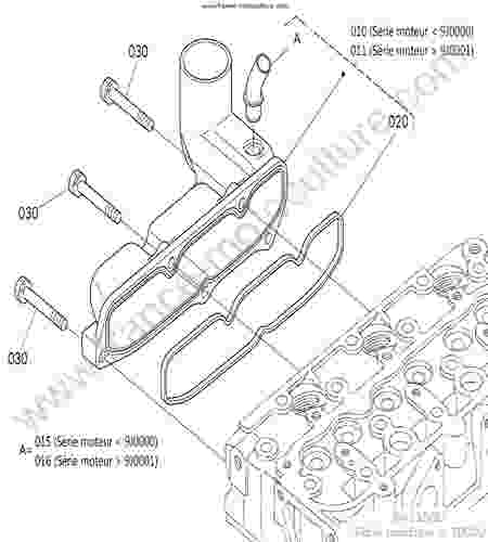 KUBOTA - BX2350 : Collecteur admission