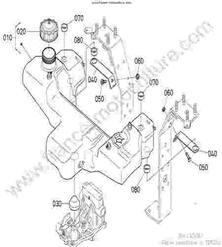 KUBOTA - BX2350 : Reservoir