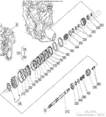 KUBOTA - BX2350 : Embrayage
