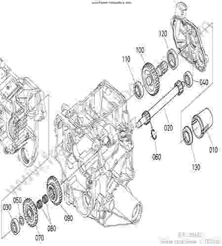 KUBOTA - BX2350 : Arbre prise force
