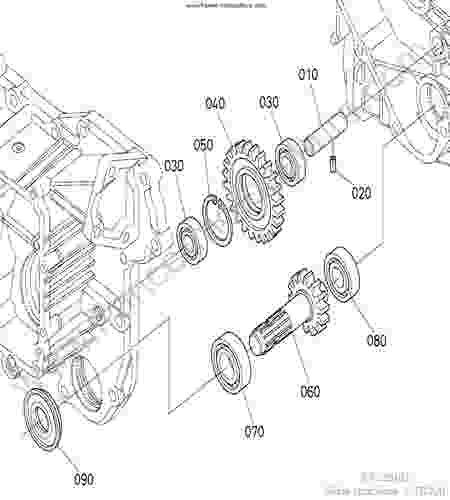 KUBOTA - BX2350 : Prise force ventrale