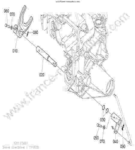 KUBOTA - BX2350 : Fourchette blocage differentiel