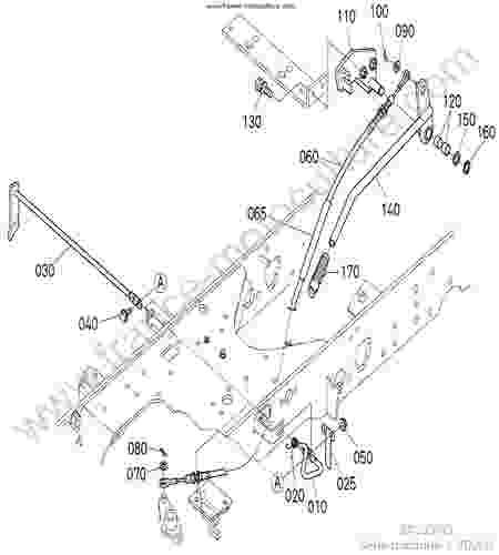 KUBOTA - BX2350 : Freins a main