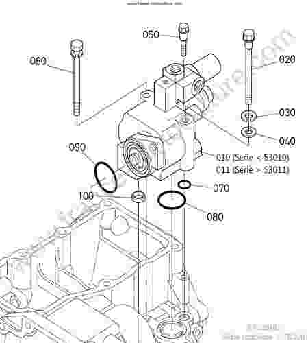 KUBOTA - BX2350 : Pompe hydraulique