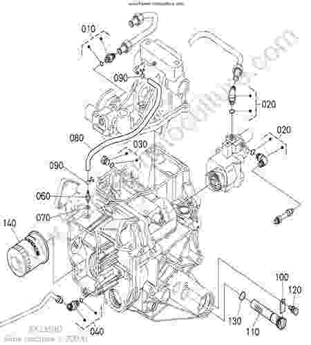 KUBOTA - BX2350 : Circuit retour