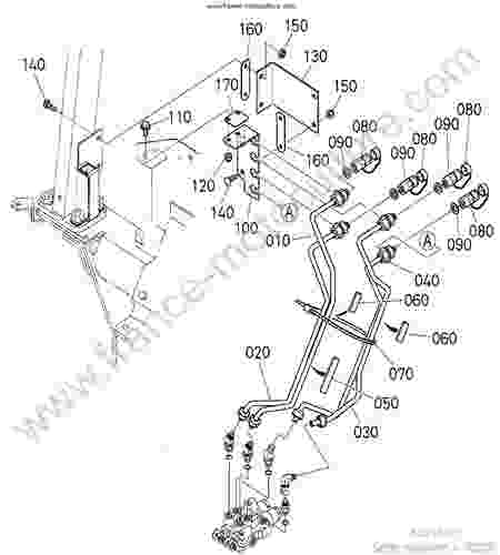 KUBOTA - BX2350D : Branchements auxiliaire
