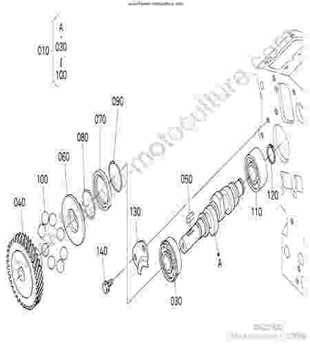 KUBOTA - BX2350D : Arbre cames 3