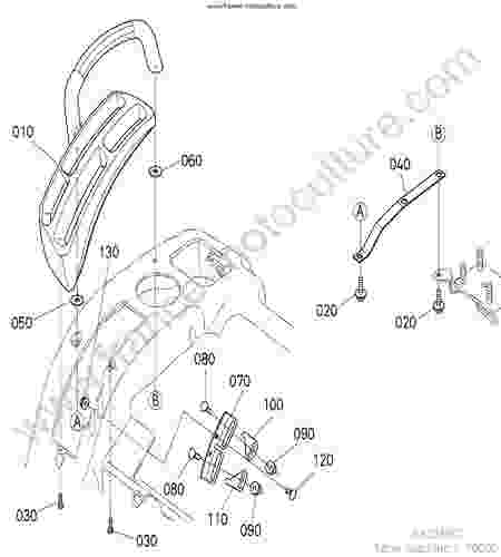 KUBOTA - BX2350D : Guide droit