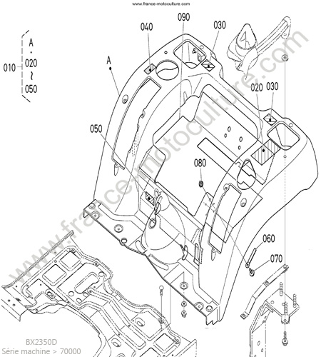 Aile KUBOTA BX2350D