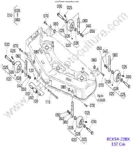KUBOTA - BX2350D : RCK54 - Roues