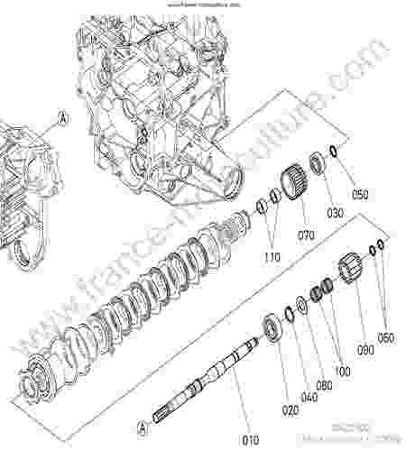 KUBOTA - BX2350D : Arbre embrayage