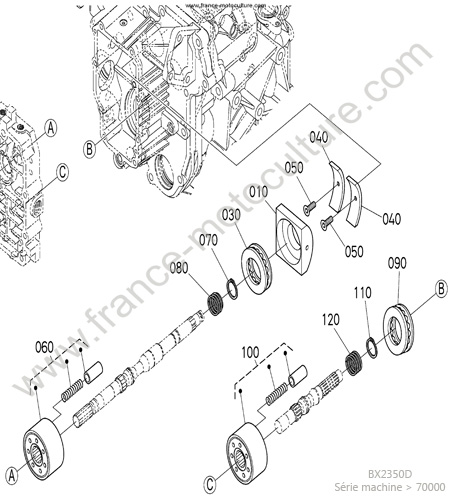 HST 1 KUBOTA BX2350D