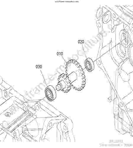 KUBOTA - BX2350D : Arbre marche