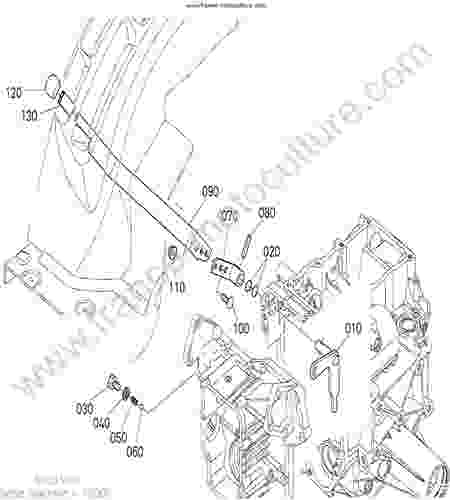 KUBOTA - BX2350D : Levier roues avant