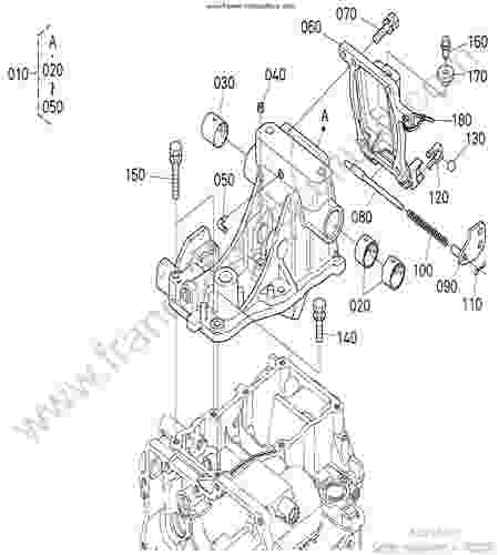 KUBOTA - BX2350D : Culasse relevage