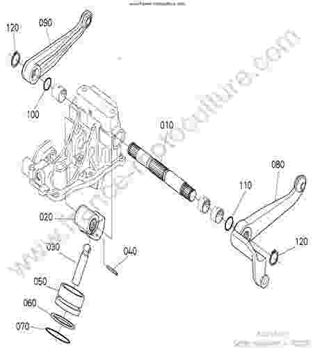 KUBOTA - BX2350D : Bras relevage
