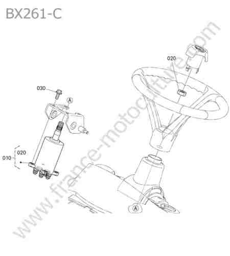 KUBOTA - BX261 : Servo direction
