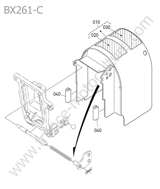 Protecteur pdf KUBOTA BX261