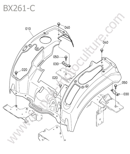 Aile KUBOTA BX261