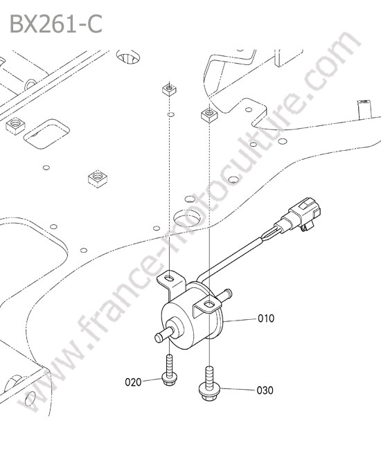 Pompe alimentation KUBOTA BX261