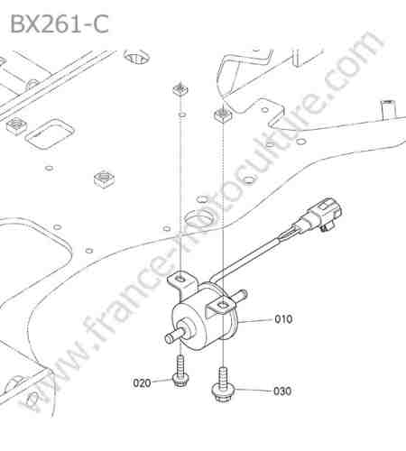 KUBOTA - BX261 : Pompe alimentation