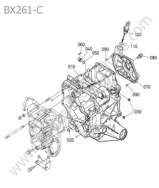 Carter transmission KUBOTA BX261