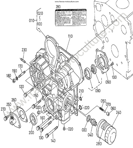 Carter distribution KUBOTA F2400